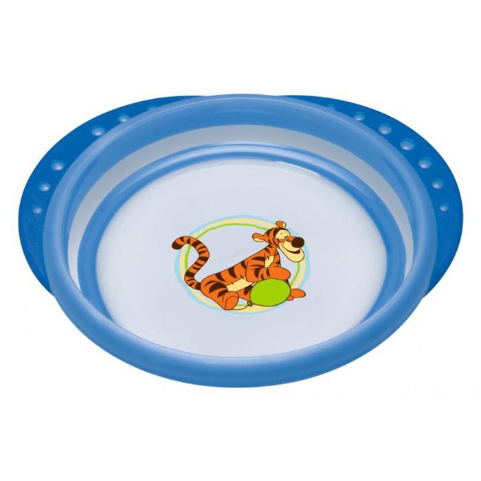 Тарелка детская с крышкой Easy Learning, от 8 мес., цвета МИКС