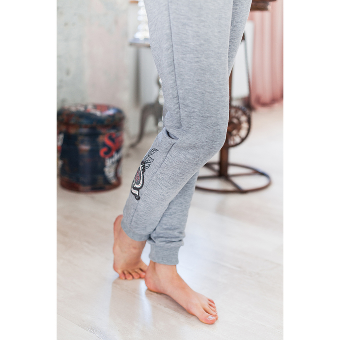 Костюм женский (джемпер, брюки) М-755-29 меланж, р-р 48