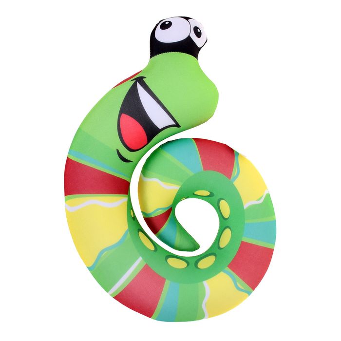 Мягкая игрушка-антистресс "Цифра Шесть змея"