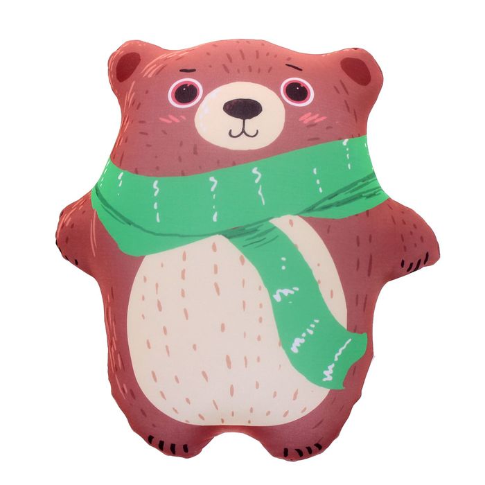 Мягкая игрушка-антистресс «Мишка-топтыжка», цвет бурый