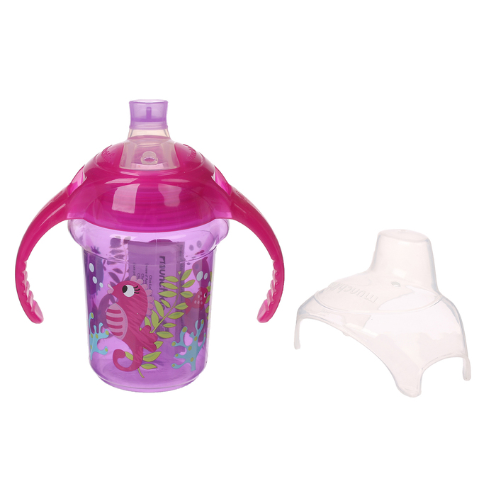 Поильник-чашка с мягким носиком Click Lock, 207 мл, от 6 мес., цвета МИКС