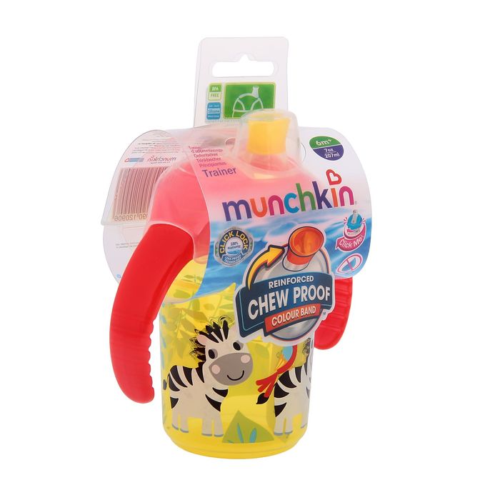 Поильник-чашка с мягким носиком Click Lock, 207 мл, от 6 мес., цвета МИКС