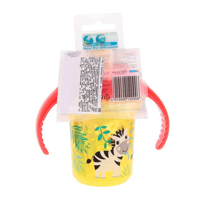 Поильник-чашка с мягким носиком Click Lock, 207 мл, от 6 мес., цвета МИКС