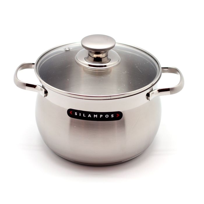 Кастрюля глубокая 1,6 л, 14 см, "Роял сатин"