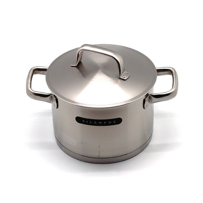 Кастрюля глубокая 4,0 л, 20 см, "Мув сатин"