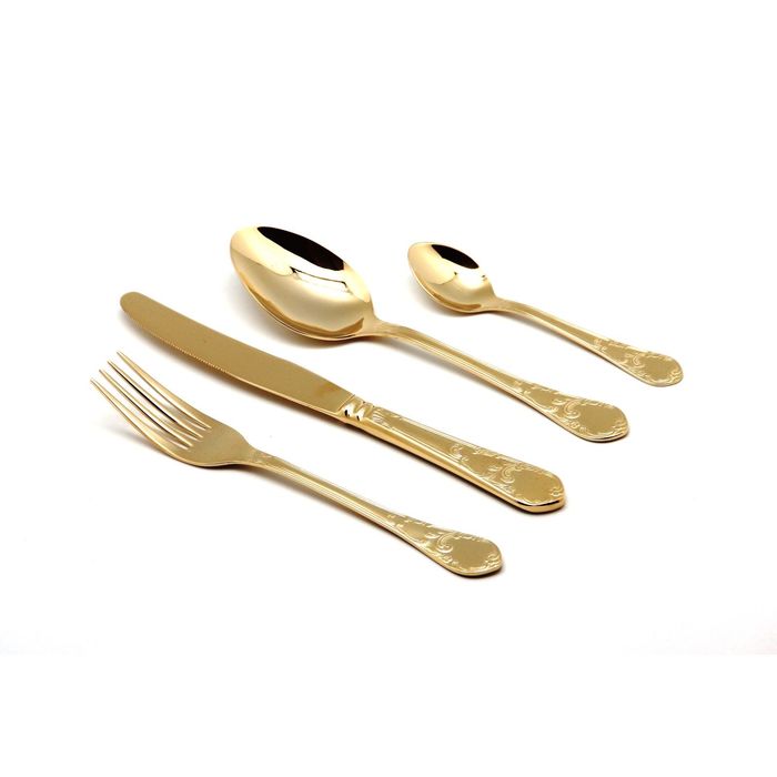 Столовые приборы RENASCENCA GOLD 24 пр.