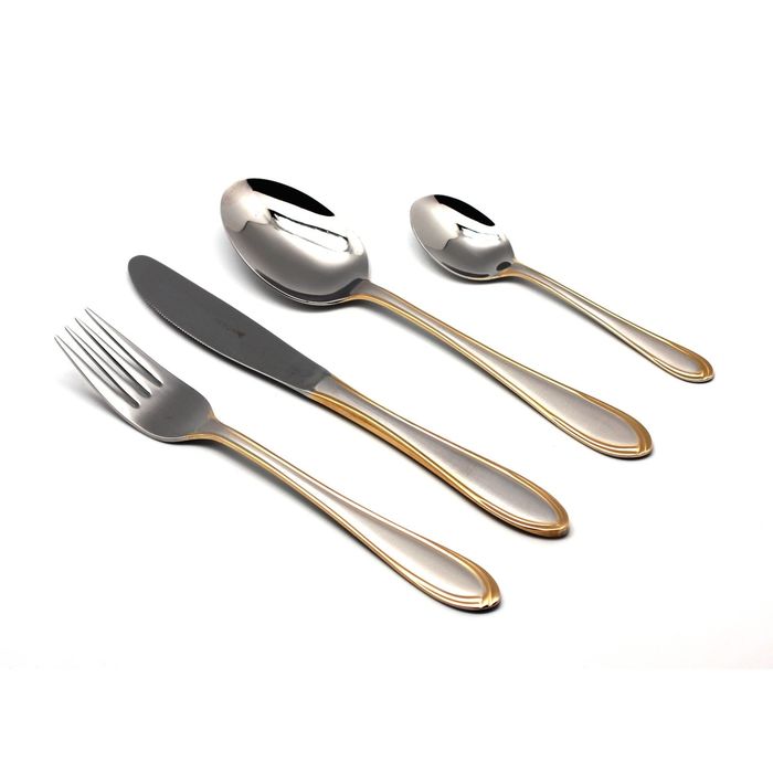 Столовые приборы CHICAGO 72 пр.мат.с декор.