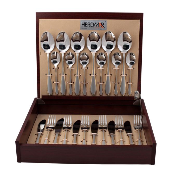 Столовые приборы LUZIA 24 пр.матир.с дек.