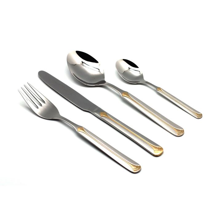 Столовые приборы CRISTAL 24 пр.матир.с дек.