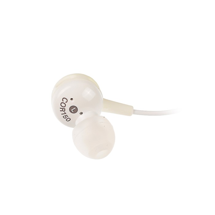 Наушники AUDIO-TECHNICA ATH-COR 150 WH, вставные, белые