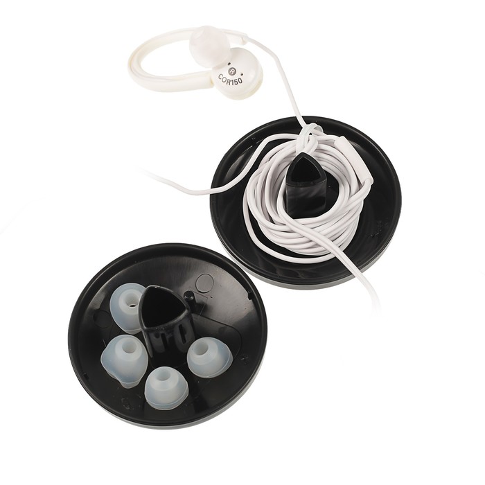 Наушники AUDIO-TECHNICA ATH-COR 150 WH, вставные, белые