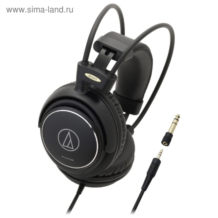 фото Наушники audio-technica ath-avc500, полноразмерные, черные