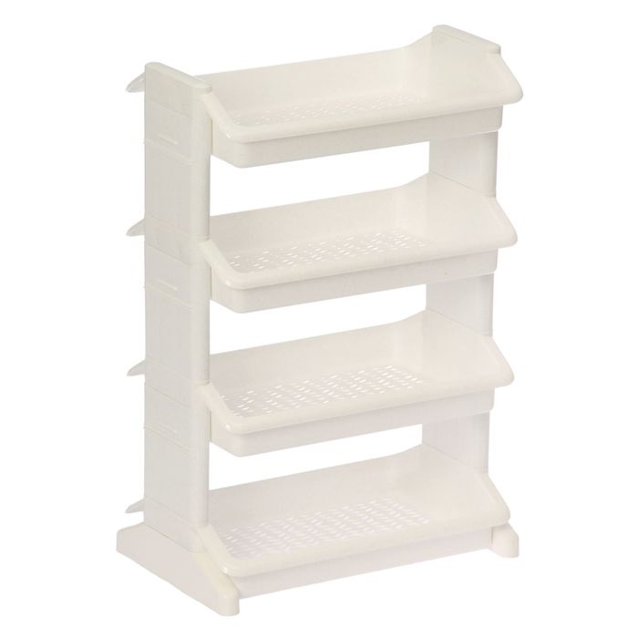 Полка - этажерка "Галакси" 4-х секц, цвет МИКС