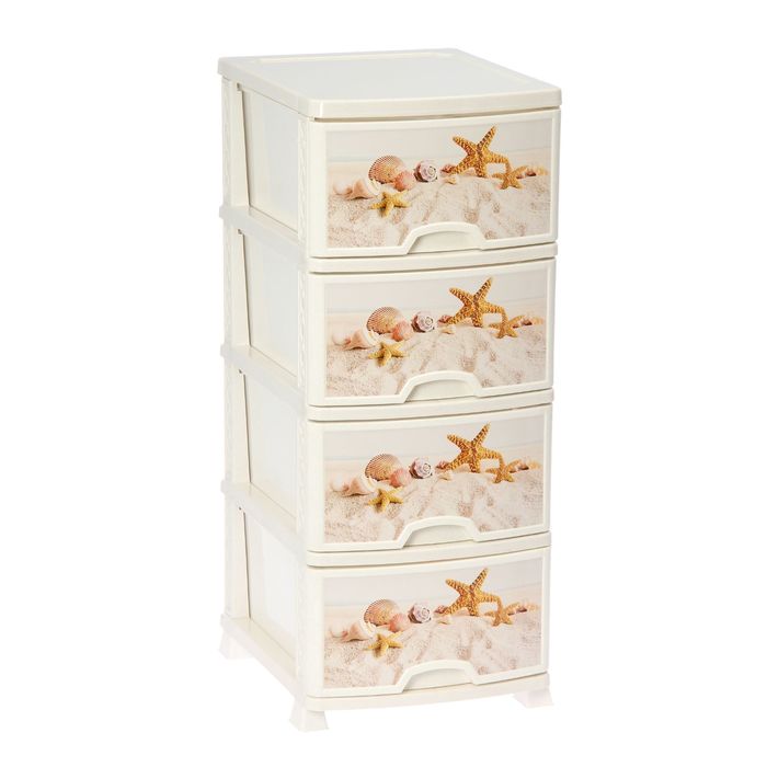 Комод 4 секции "Ракушка"