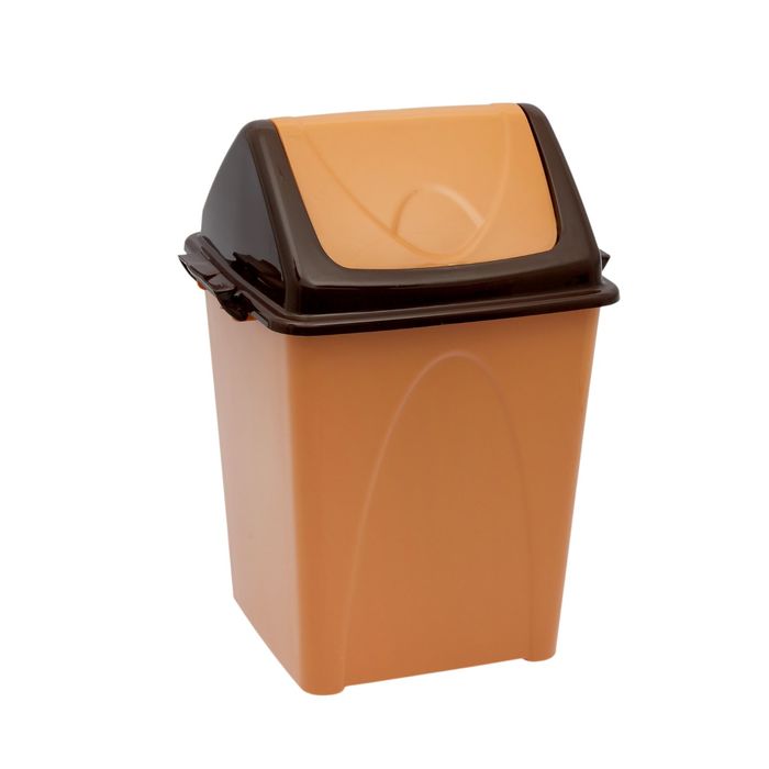 Ведро "Премиум" 5 л с плавающей крышкой, цвет МИКС