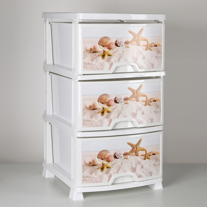 Комод 3 секции "Ракушка"