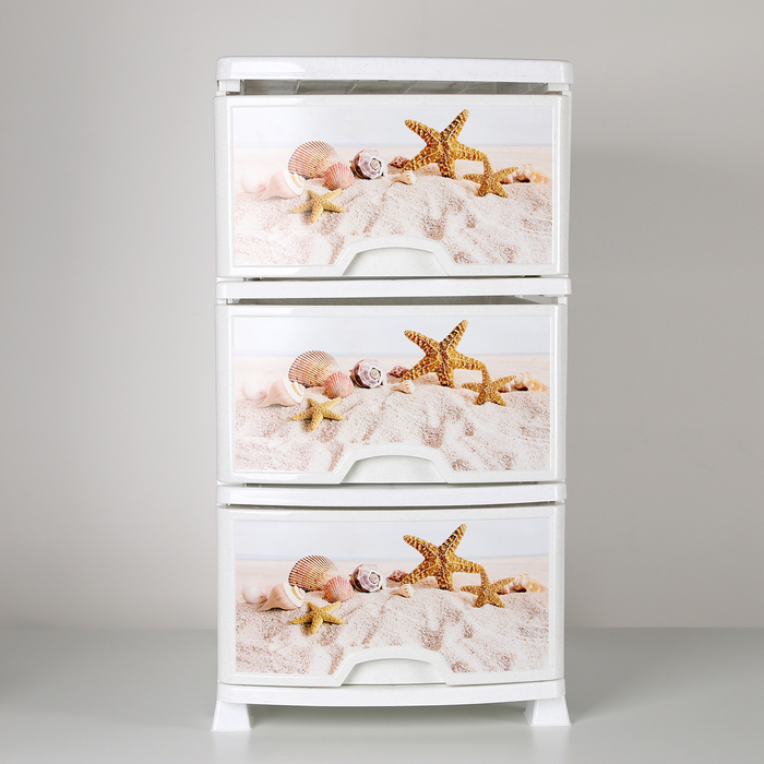 Комод 3 секции "Ракушка"