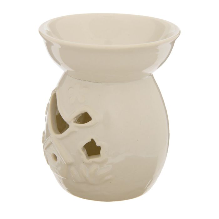 Аромалампа керамика "Птичка на домике" 10х8х8 см