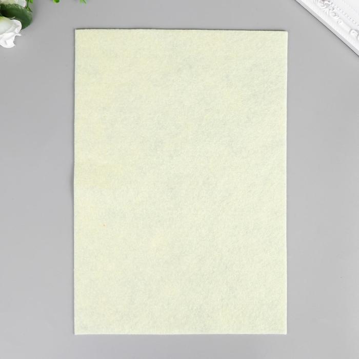 Фетр "Топленое молоко" 1 мм (набор 10 листов) формат А4