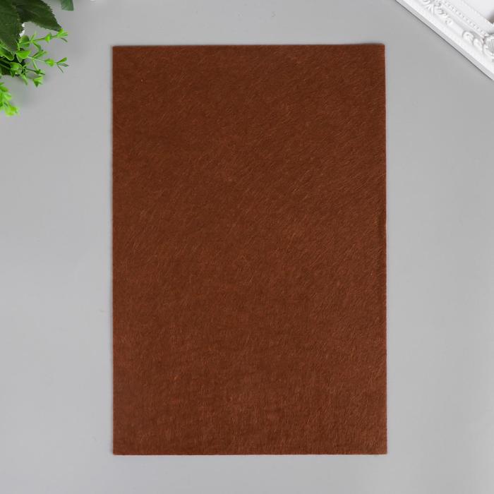 Фетр "Кофе" 1 мм (набор 10 листов) формат А4