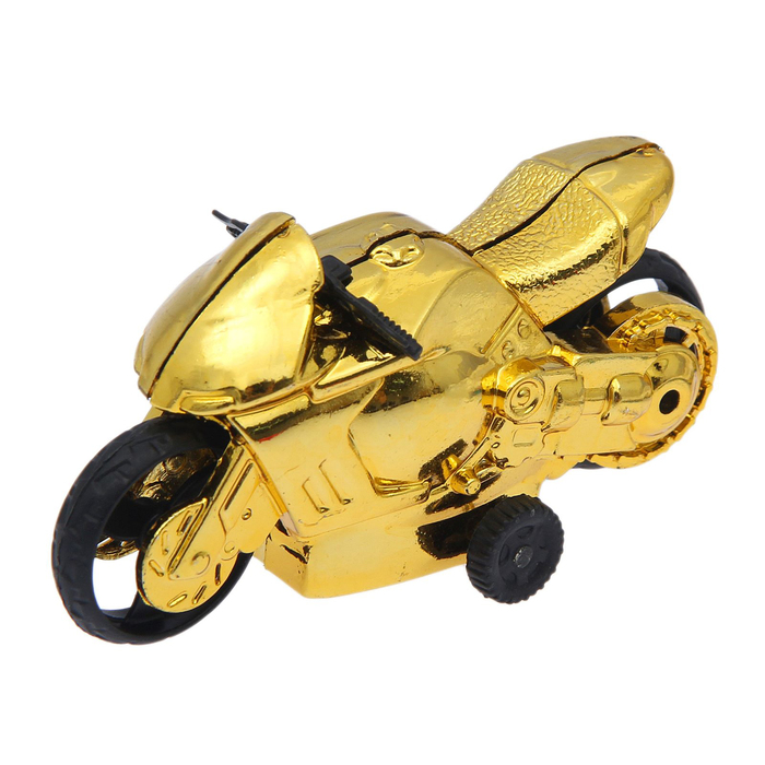 Мотоцикл инерционный "Хром", цвета МИКС