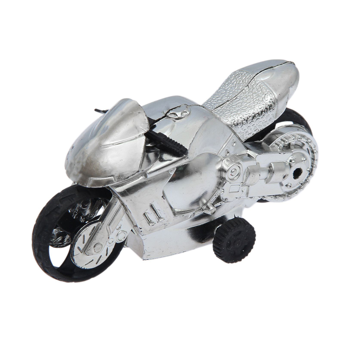 Мотоцикл инерционный "Хром", цвета МИКС