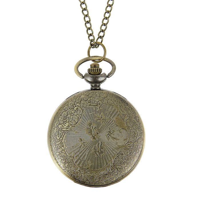 Карманные кварцевые часы «Цифры», на цепочке 80 см