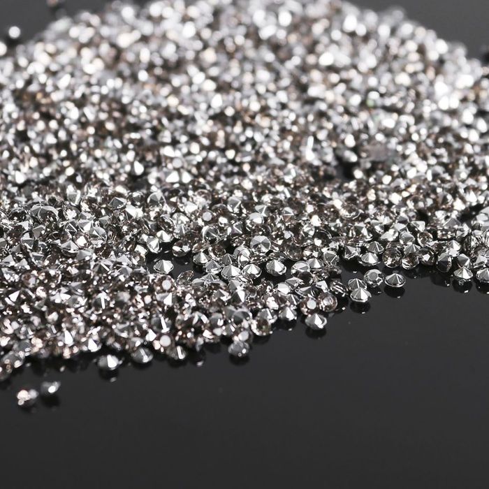 Стразы (набор 10грамм), 2мм, цвет серый №6