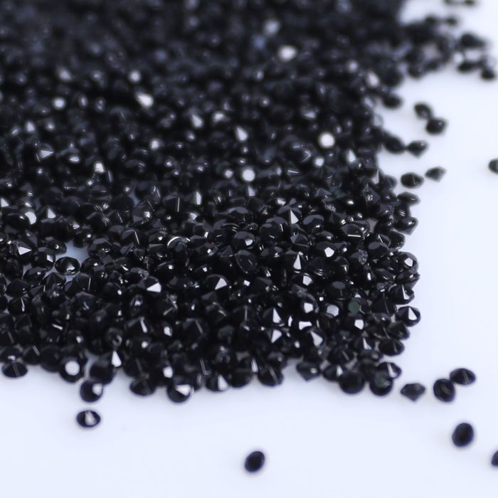 Стразы (набор 10грамм), 2мм, цвет чёрный №37