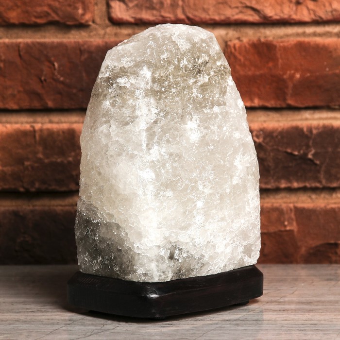 Соляной светильник "Скала", цельный кристалл, 2-3 кг