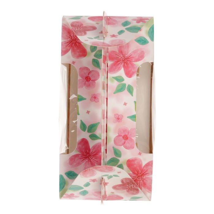 Коробочка под капкейки с топперами «Сладкого настроения», 16 х 10 х 8 см.