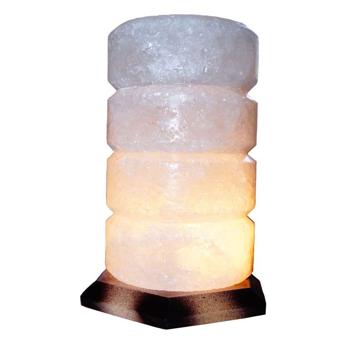 Соляной светильник "Свеча" цельный кристалл, 4-5 кг