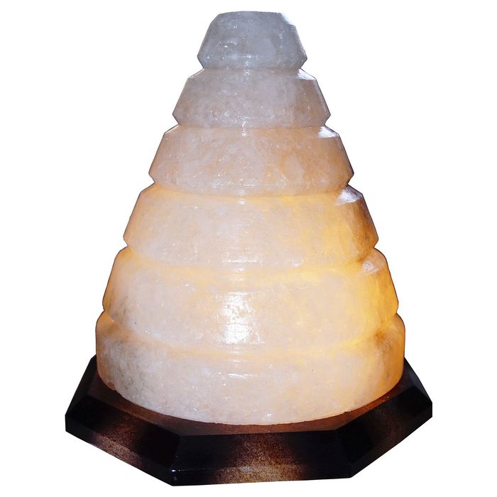Соляной светильник "Конус", цельный кристалл