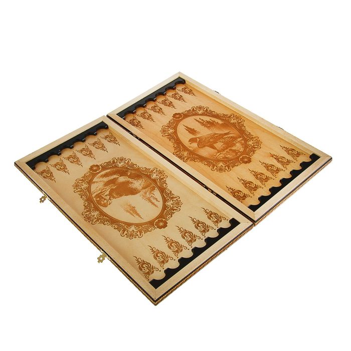 Нарды «Герб РФ», 21х40х4 см