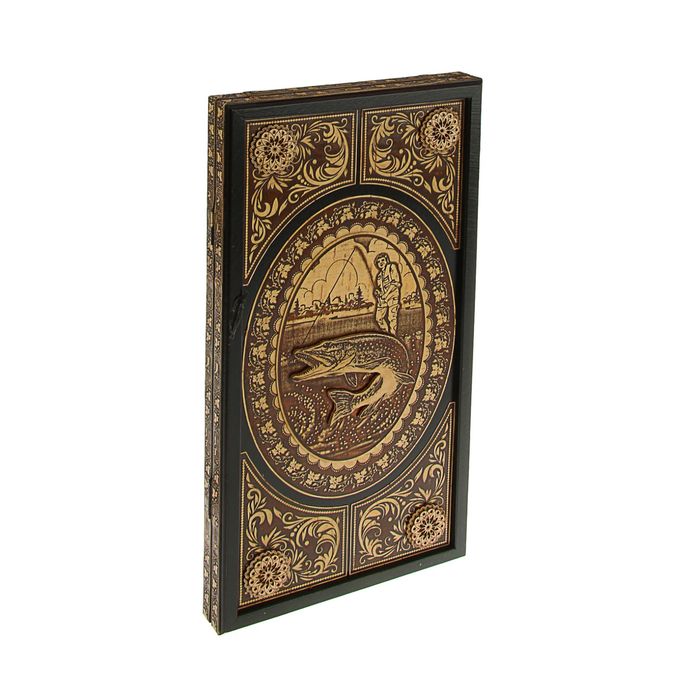 Нарды "Рыбалка" 210*400*40