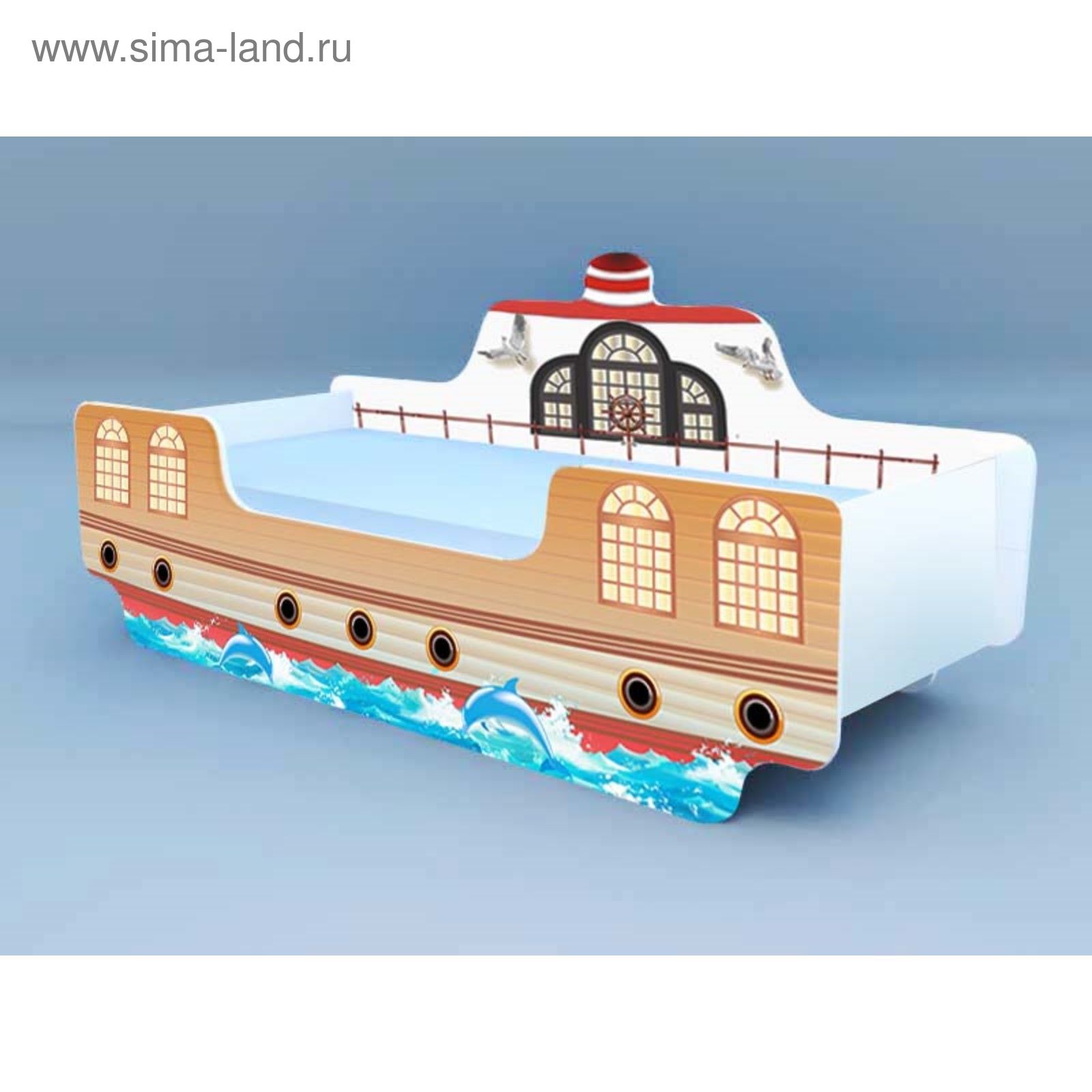 кораблик матрас для кроватки