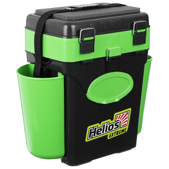 фото Ящик зимний helios fishbox 10 л, цвет зеленый
