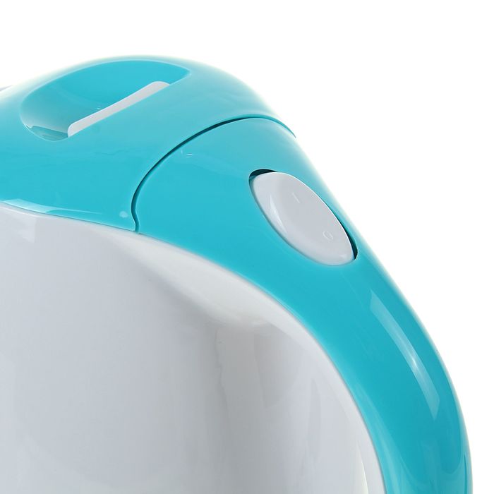 Чайник электрический Galaxy GL 0221, 2200 Вт, 1.7 л, голубой