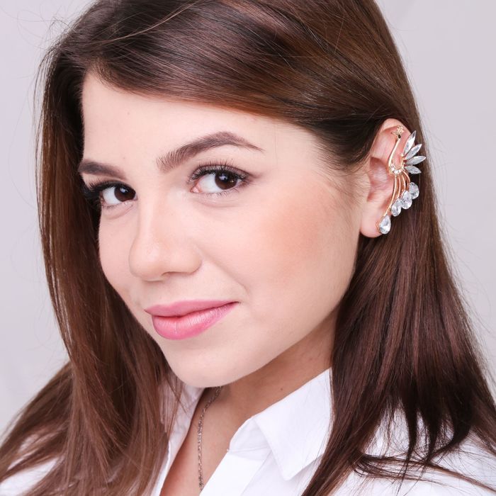 Серьга "Каффа" жар-птица, цвет МИКС