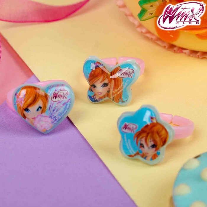 Кольцо, феи ВИНКС: Блум, форма МИКС, рисунок МИКС