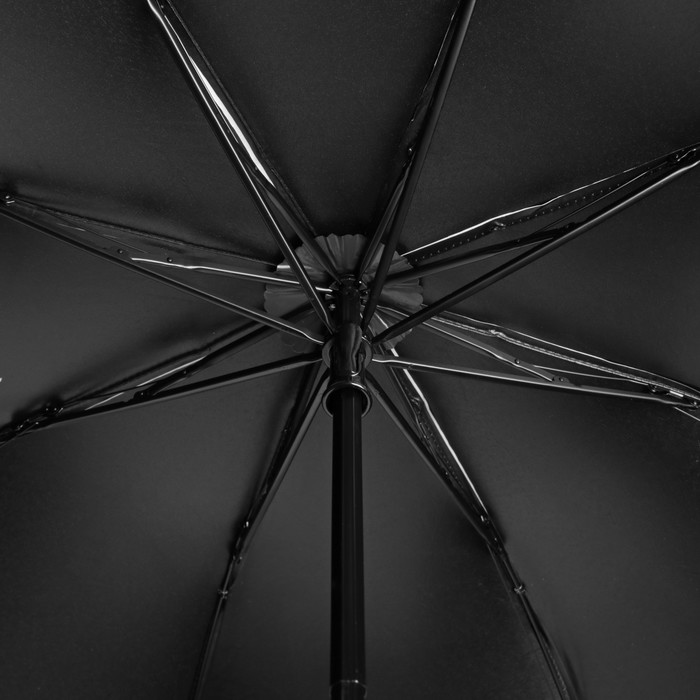 Зонт механический "Цветочный орнамент", R=55см, цвет светло-зелёный