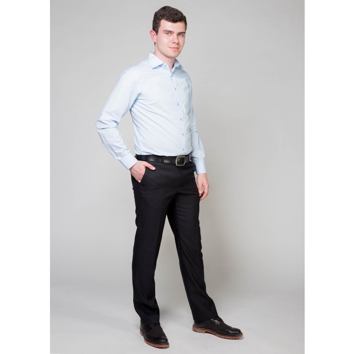 Брюки мужские 9/16-100, цвет чёрный, рост 182 см, размер 54 (96)