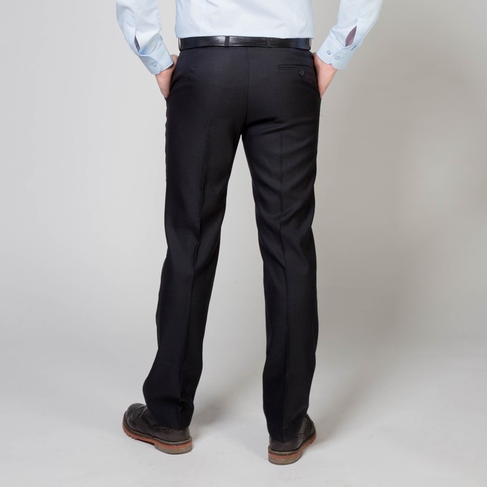 Брюки мужские 9/16-100, цвет чёрный, рост 182 см, размер 54 (96)