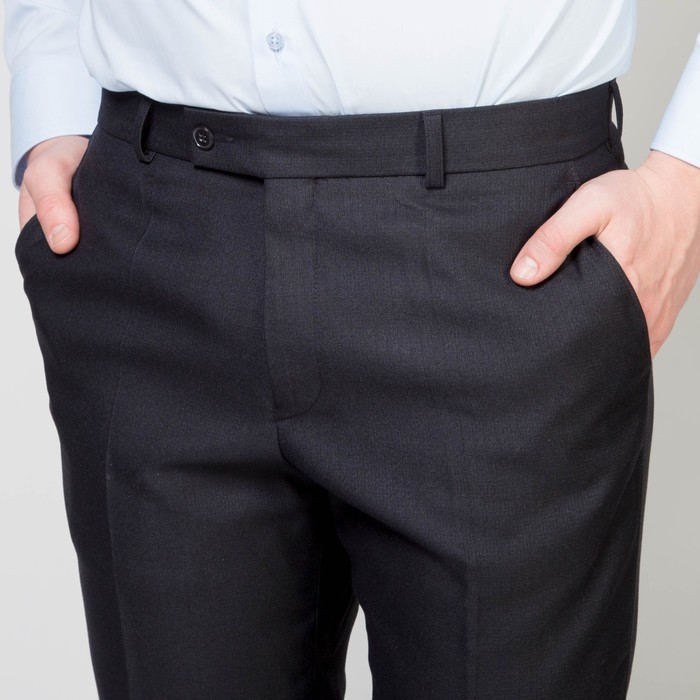 Брюки мужские 9/16-100, цвет чёрный, рост 182 см, размер 54 (96)