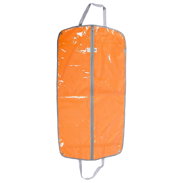 Чехол для костюма, размер L, цвет оранжевый неон