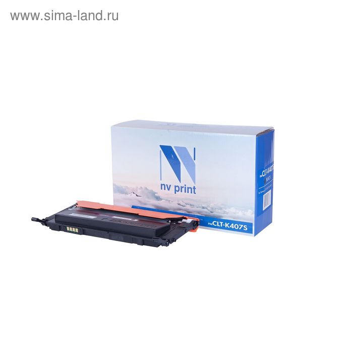 

Картридж NV PRINT CLT-K407S Black для Samsung CLP-320/CLP-325/CLX-3185 (1500k), черный
