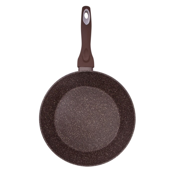 Сковорода глубокая индукция 28 см "BROWNSTONE"