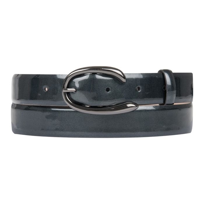 Ремень женский, 3х110х0,3 см, пряжка тем металл, цвет серый