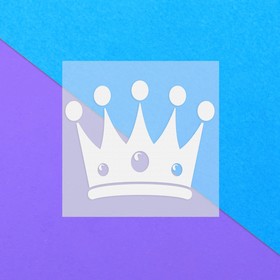 

Светоотражающая термонаклейка на одежду "Корона"