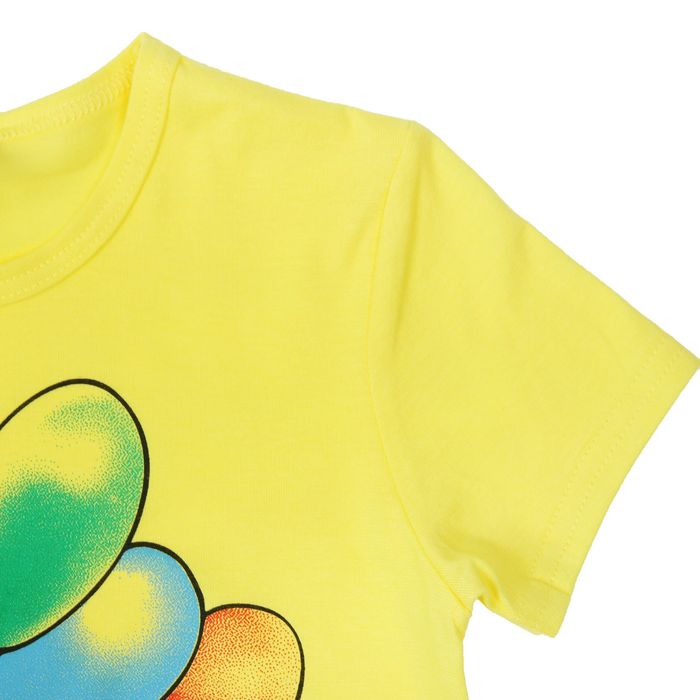 Комплект для мальчика "Ёж", рост 110-116 см (30), цвет зёленый/жёлтый